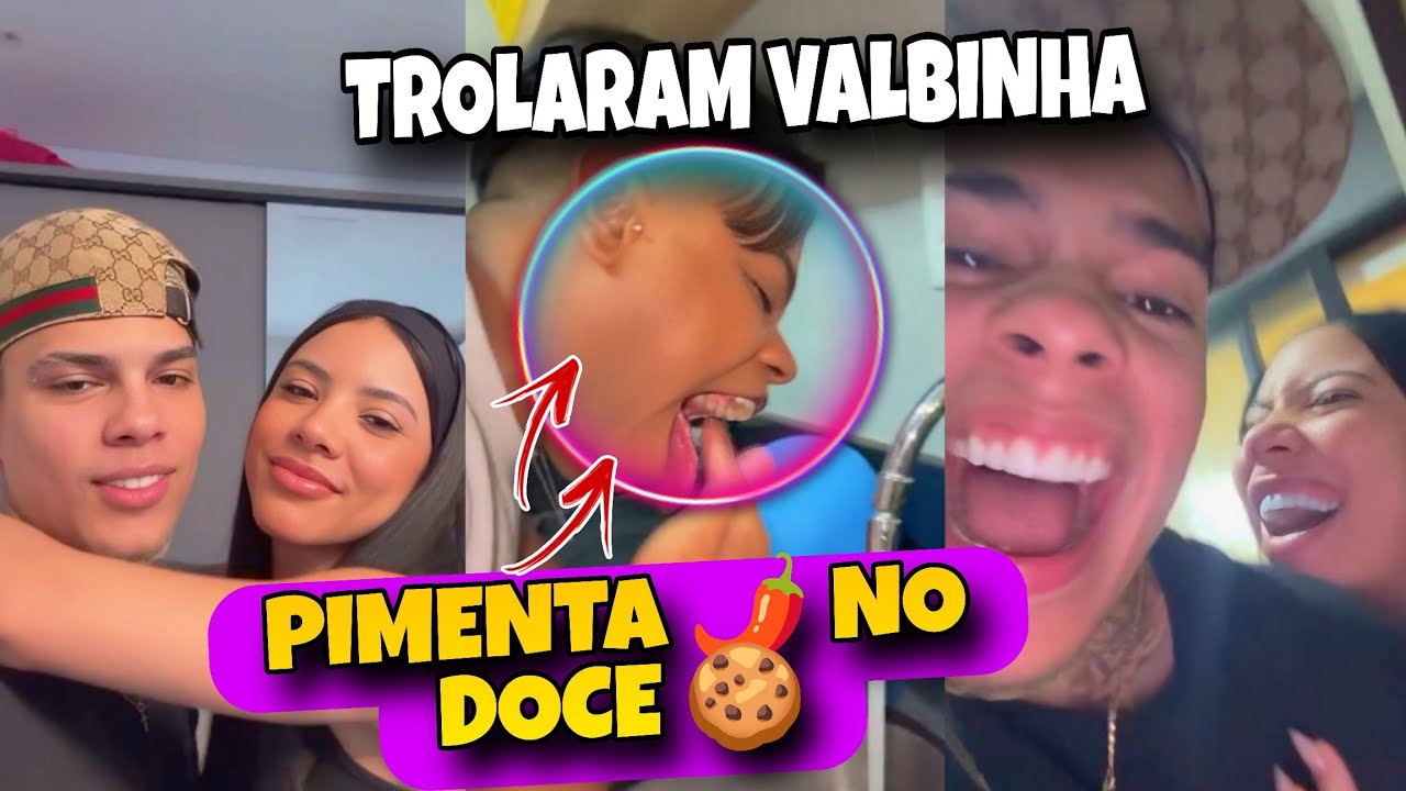Danynha e Kleyton trolou valbinha com pimenta 🌶️😱