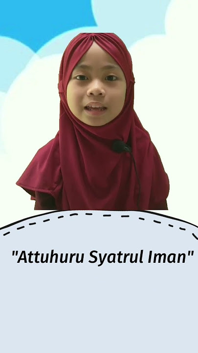 Hafalan Hadist Anak | Hadist 'Kebersihan' 🤗