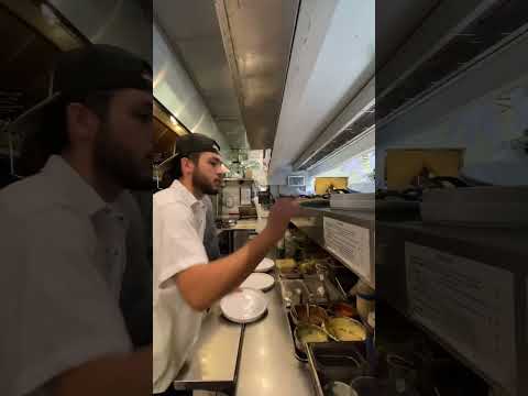 POV In The Kitchen Of A Fine Dining Restaurant