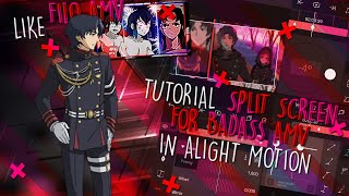 Famous Tutorial split screen for Badass Amv like Filo AMV in Alight motion Net Worth