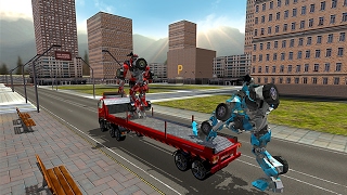 Car Robot Transport Truck (by Titan Game Productions) Android Gameplay [HD] screenshot 1
