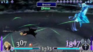 Dissidia Cloud Vs Rare Battle Piece