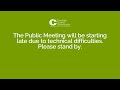 Cannabis Control Commission Public Meeting | October 12, 2023