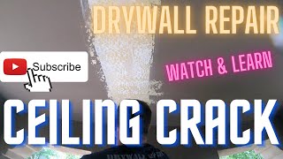 Learn how to fix stress cracks in your patio ceiling in this informative video