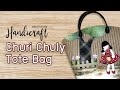 Churi chuly tote bag applique by churi chuly