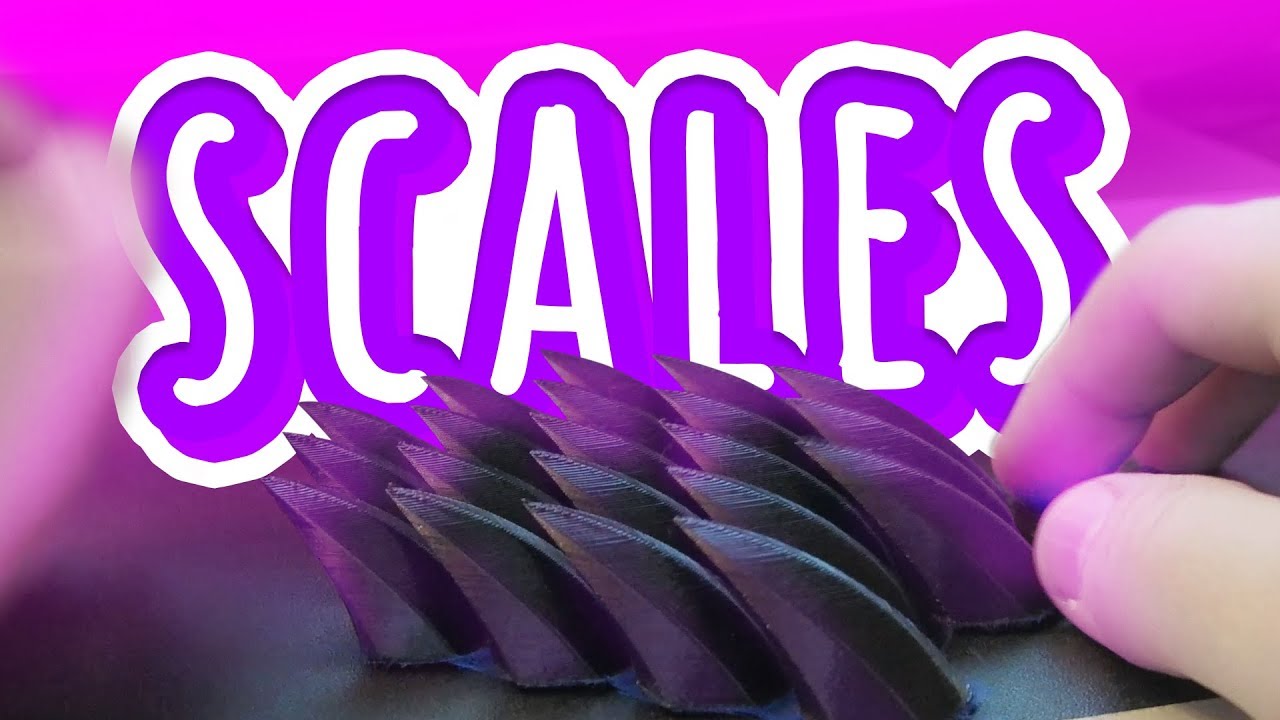 3D Printing Dragon Scales ONTO Fabric!