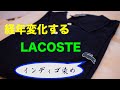 【LACOSTE】のポロシャツを買ってみた