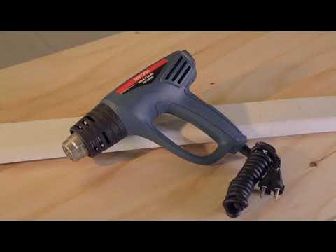 How to use the Ryobi Heat Gun. 