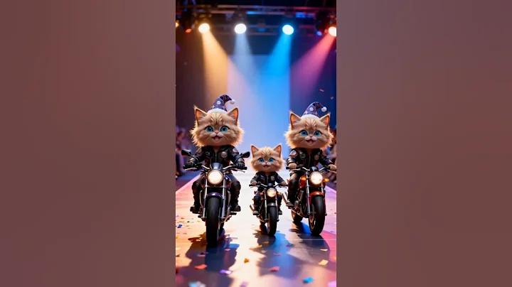 Video 11879711: cute himalayan kitten, cute kitten riding, kitten show