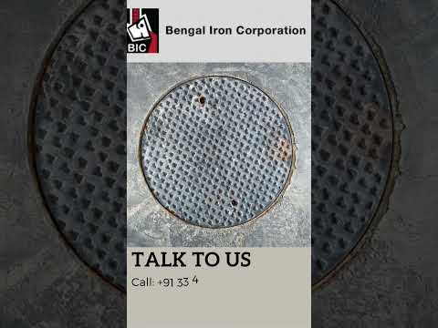 Video: Cast-iron manhole. Urban use