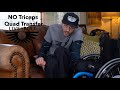 Quadriplegic Transfer from a low couch with No Triceps