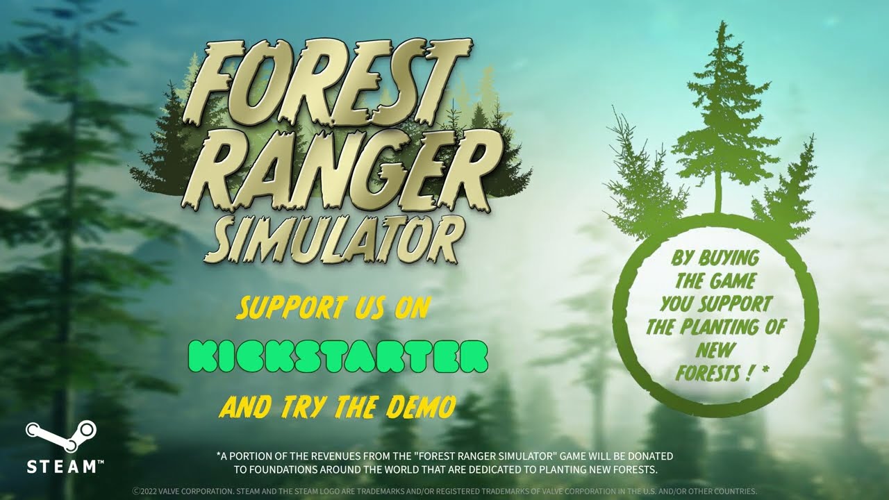Forest Ranger Simulator - Kickstarter Launch Trailer