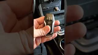 Proximity remote programing 2016 Ford Edge