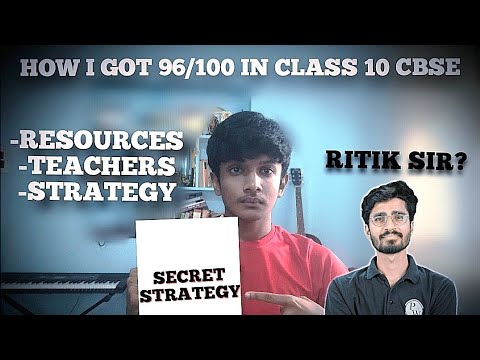 Maths Strategy To Score 95+ In CBSE Class 10 BOARDS *SECRET STRATEGY ...