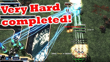 NEW Zombie world unity test/ Very Hard Completed /Starcraft 2 arcade