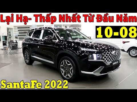 ✅Giá Xe Hyundai SantaFe Tiếp Tục Hạ Nhiệt Thấp Nhất Từ Đầu Năm| Giá Lăn Bánh SantaFe Mới | Topcarvn