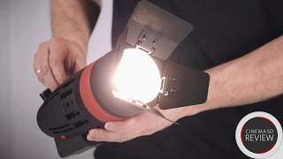 CAME TV Boltzen LED Fresnel Light Review - Hands On Video with 30W & 55W Versions screenshot 1
