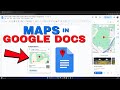 How to Insert a Google Map Location in Google Docs (Smart Chip)