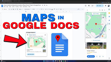 How to Insert a Google Map Location in Google Docs (Smart Chip)