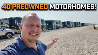 40 Pre-Owned Motorhomes in ONE VIDEO! | 90-Minute RV Shopping Marathon