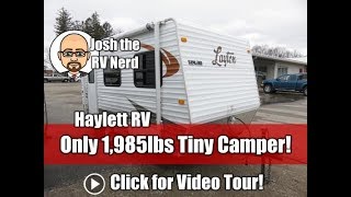 (Sold) 2011 Layton 1410 Mini 1,985lb Used Skyline Tiny Camper Travel Trailer