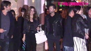 Brooke Burke & David Charvet Leave A Romantic Dinner Together At Soho House In Malibu, CA