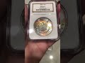 Reverse Toned Morgan Dollar! #shorts