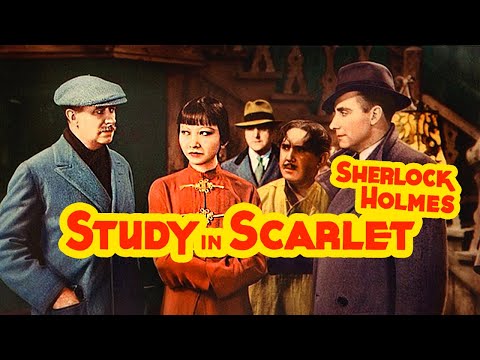 A Study in Scarlet (1933) Sherlock Holmes- Mystery, Thriller Full Length Film