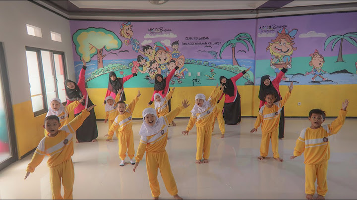 Senam Sehat Gembira Bersama Anak TK Islam Mufti Mulyani