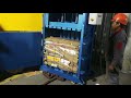 Vdc 40tons waste cardboard press baling machine