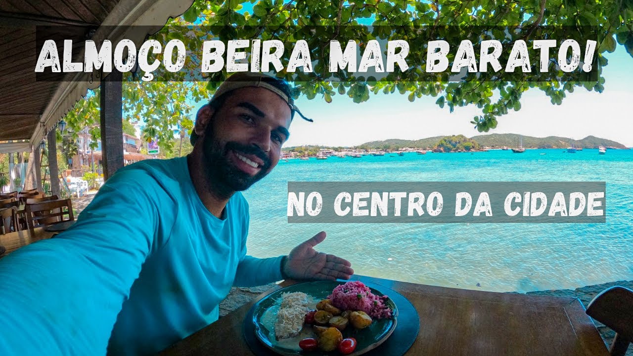 ENCONREI RESTAURANTE BOM E BARATO NA ORLA BARDOT EM BÚZIOS RJ