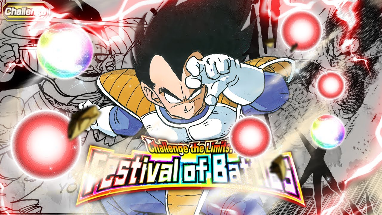 40TH ANNIVERSARY MANGA VEGETA VS. CHALLENGE THE LIMITS! FESTIVAL OF BATTLES! (Dokkan Battle)