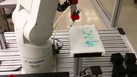 Motion Control Lab 2- Using the Mitsubishi Arm to Write