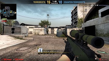 CS:GO cache wallbang shot