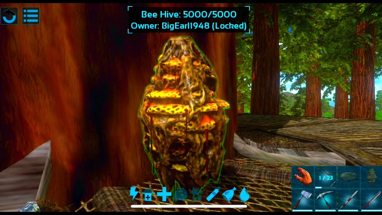 HOW TO GET HONEY & SAP IN ARK MOBILE - PART 1 | ARK MOBILE HOW TO: FROM PC TO MOBILE SERIES