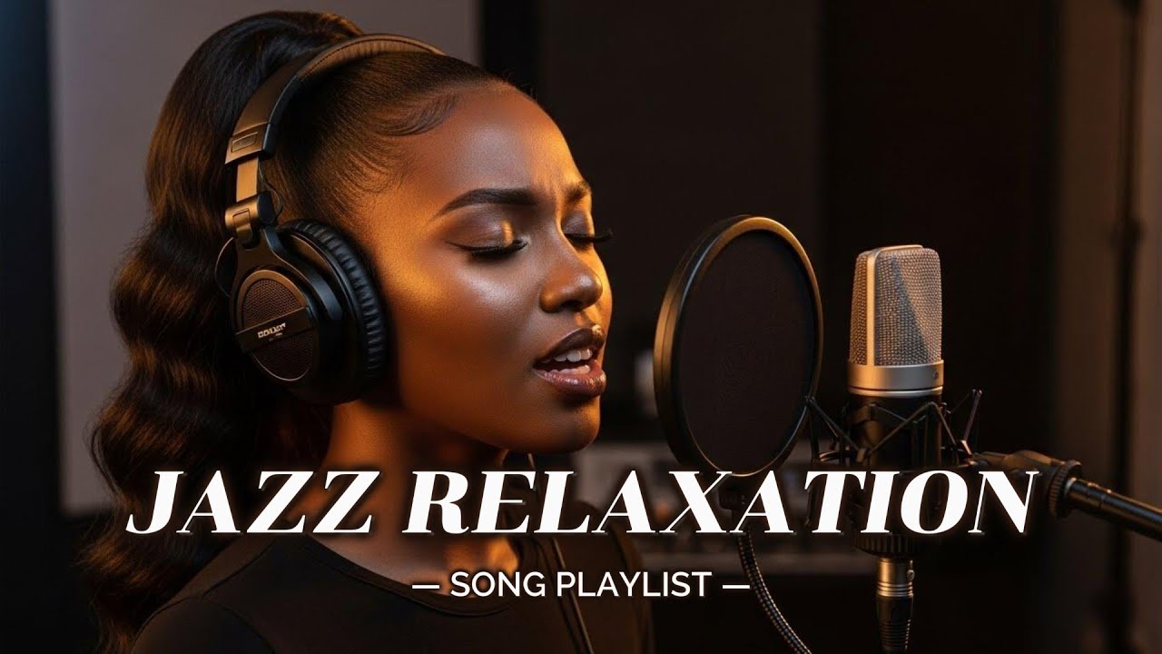 Cozy Smooth Jazz Lounge ☕ Gentle Female Vocals, Safe Feelings