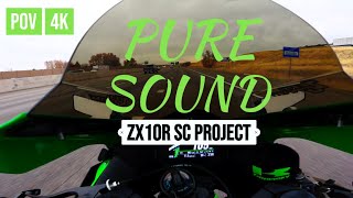 2024 ZX10R | SC PROJECT CRT | PURE SOUND | POV 4K #kawasaki #bikelife #scproject #btmoto