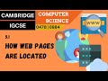 Understanding Web Page Location and DNS