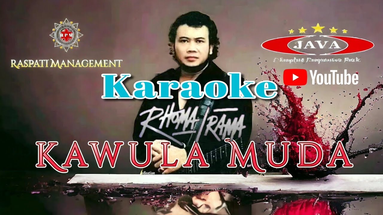Karaoke Kawula muda - Rhoma Irama \u0026 Soneta group || Karaoke Dangdut