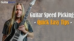 Quick & Easy Tips To Master Speed Picking On The Guitar | Steve Stine | GuitarZoom.com
