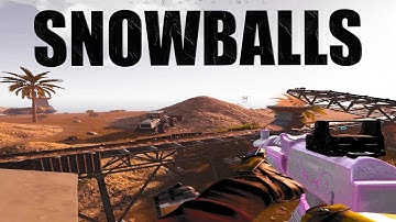 13 МИНУТ ЧИСТОГО СНОУБОЛЛА НА 2Х СЕРВЕРЕ - РАСТ | RUST