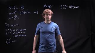 Lecture 1.4: Binomial Coefficients