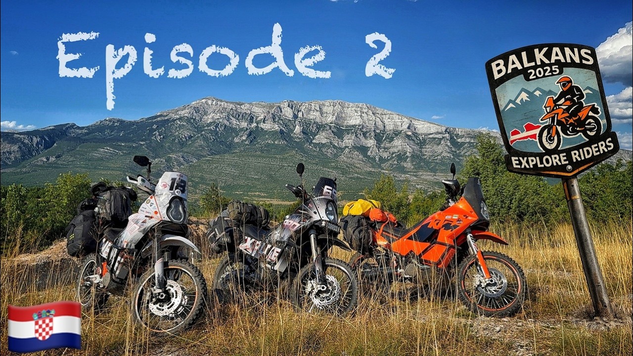 BALKAN TRIP 2025 EPISODE 2 FIRST ADAPTATION / EXPLORE RIDERS / ENG SUB