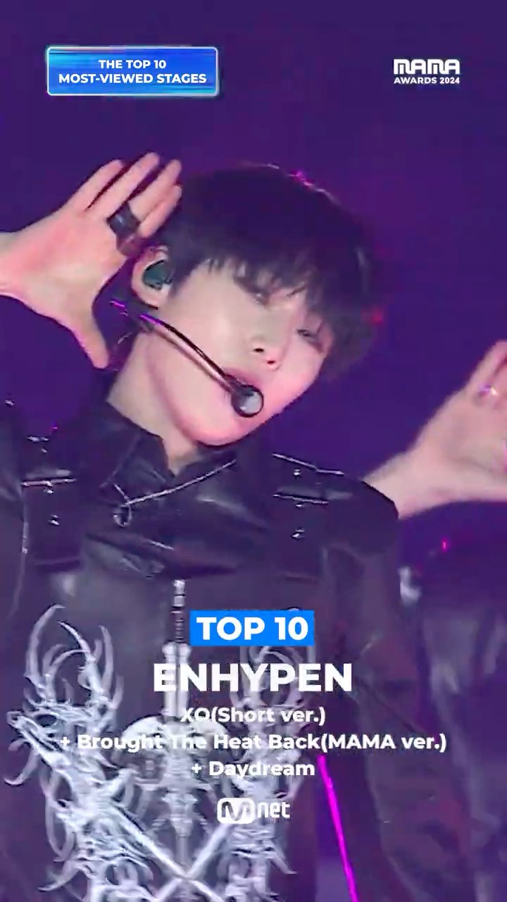 [#2024MAMA] THE TOP 10 MOST-VIEWED STAGES #1