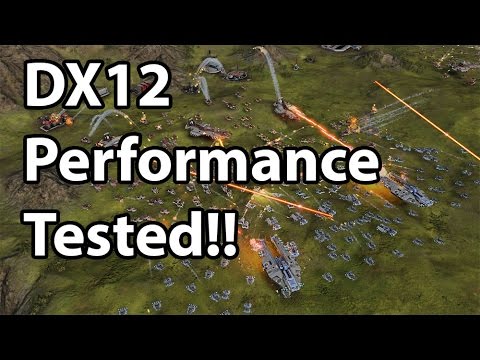 DX12 GPU and CPU Performance Tested: Ashes of the Singularity Benchmark