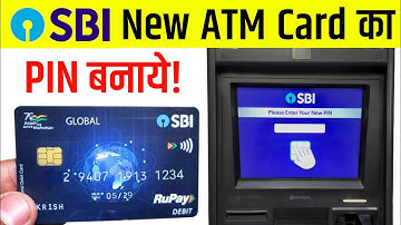 SBI Ke Naye ATM Ka PIN Kaise Banaye | SBI ATM PIN Generation | How To Generate ATM PIN SBI | sbi