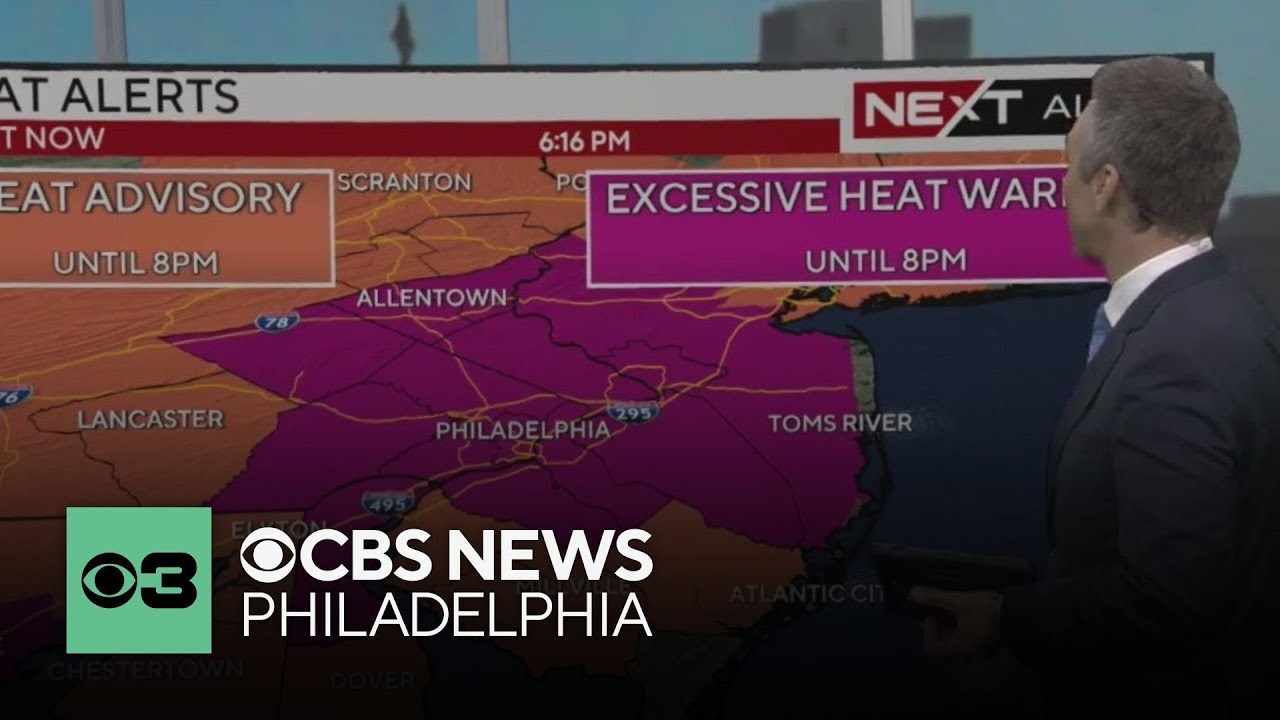 Philadelphia region dealing with extreme heat as heat wave continues ...