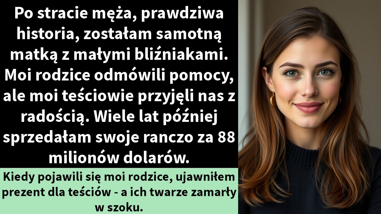 "Stałam w lodowatym deszczu przy grobie męża, tuląc nasze bliźniaki, gdy moja matka powiedziała mojej zmarzniętej twarzy: 'Twoja siostra potrzebuje skrzydła gościnnego na studio pilatesu. Nie...