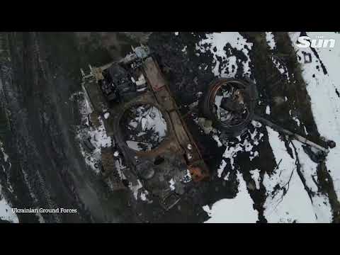 post apocalyptic landscape from Ukraine