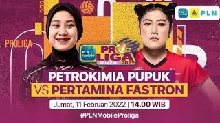 LIVE STREAMING🔴JAKARTA PERTAMINA FASTRON VS GRESIK PETROKIMIA PUPUK INDONESIA|PROLIGA 2022 HARI INI